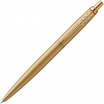 Ручка шариковая Parker Jotter XL Monochrome Gold, золотистая