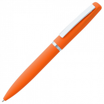 Ручка шариковая Bolt Soft Touch, оранжевая