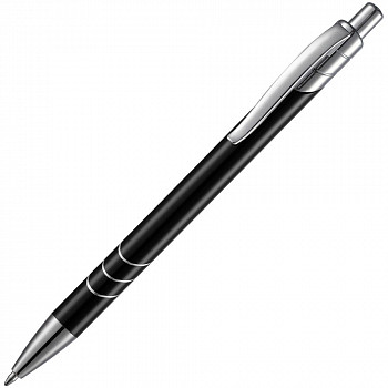Ручка шариковая Undertone Metallic, черная